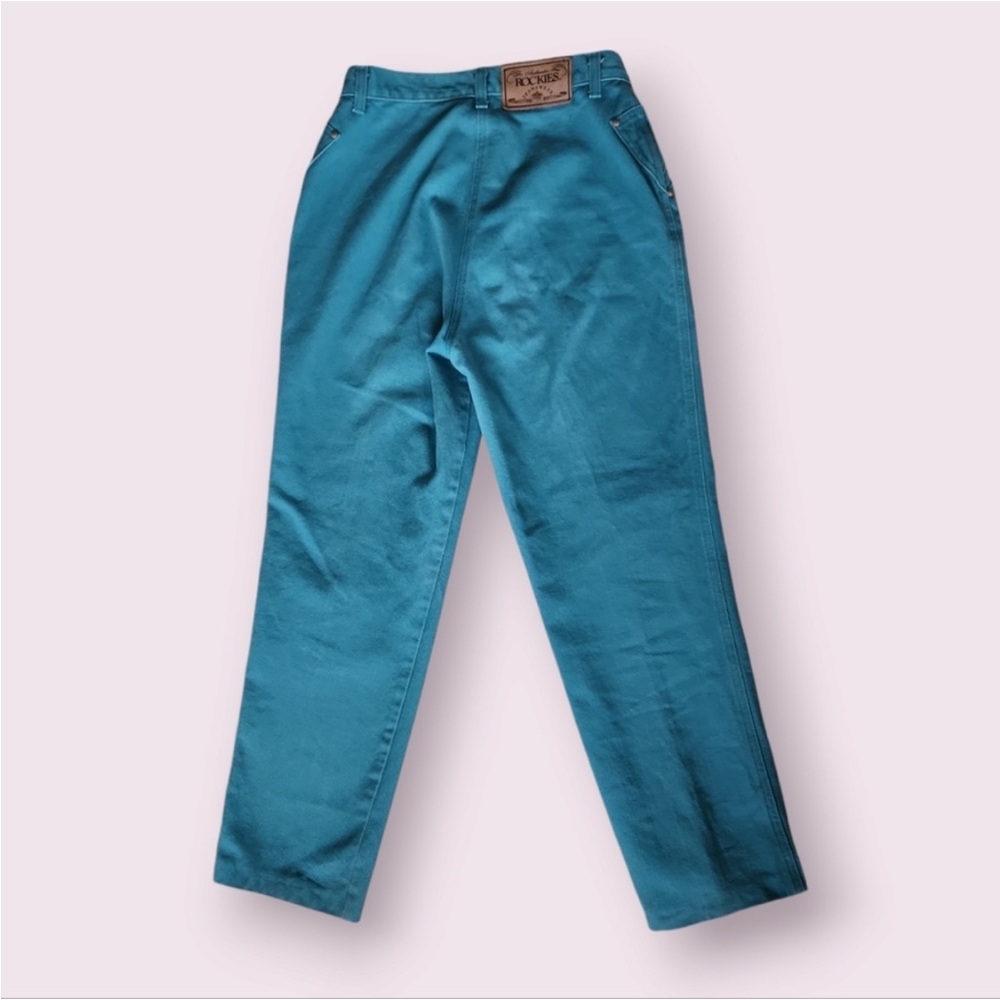 Vintage Rockies | Turquoise Blue Western Jeans
Size 30 11 - Picture 2 of 9